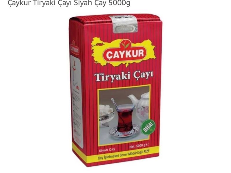 Çaykur Tiryaki Çayı Siyah Çay 5000g — %80 İndirim