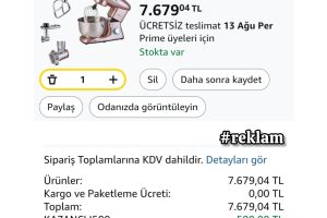 Karaca Multichef Stand Mikser, 1400W, 5.5L Hacim, Paslanmaz Çelik, Rose Gold – KAZANCLI500 Koduyla 7.179₺ — %93 İndirim