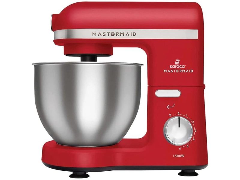 🛍️ Karaca Mastermaid Chef Stand Mikser Red 1500W 5 Lt