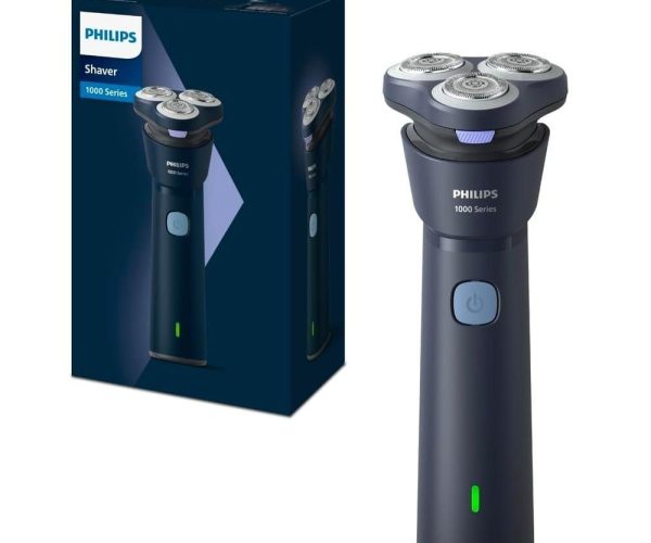 Philips 1000 Serisi Islak&Kuru Tıraş Makinesi, 3 Yönde Dönen Başlıklar,PowerCut Bıçaklar, S1885/00