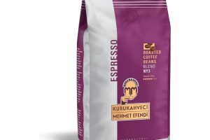 🛍️ Kurukahveci Mehmet Efendi Caffe Espresso 1000 gr Çekirdek Roasted Blend No 3