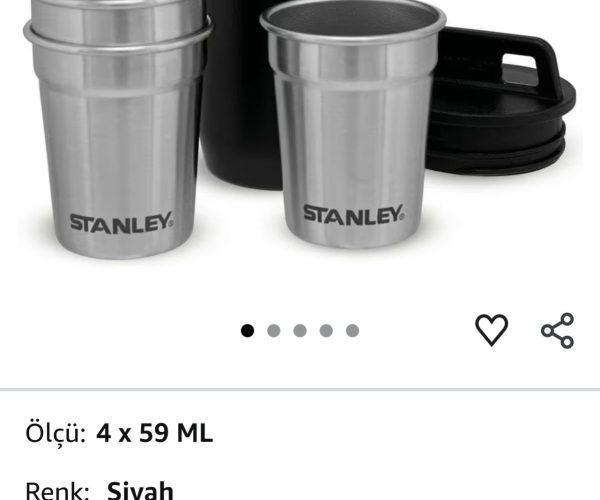 Stanley Adventure Çelik Shot Bardak Seti