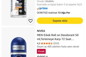 NIVEA Men Erkek Roll On Deodorant 50 ml Çeşitleri