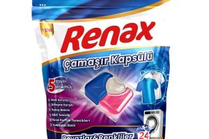🛍️ RENAX Çamaşır Kapsülü Beyazlar ve Renkliler 24’lü