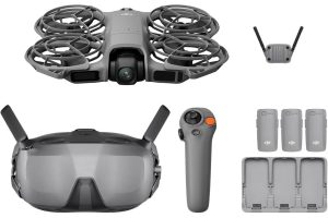 🛍 DJI Neo2 Motion Fly More Combo Drone | Dijital Alıcı-Verici ile Kararlı İletim, Yeni Başlayanlar için 4K Drone, FPV Uçan, 3 Pil