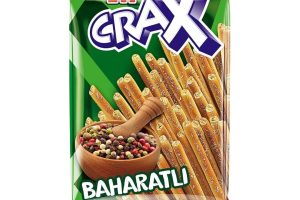 🛍️ Eti Crax Baharatlı Çubuk Kraker 50 g x 20 Adet