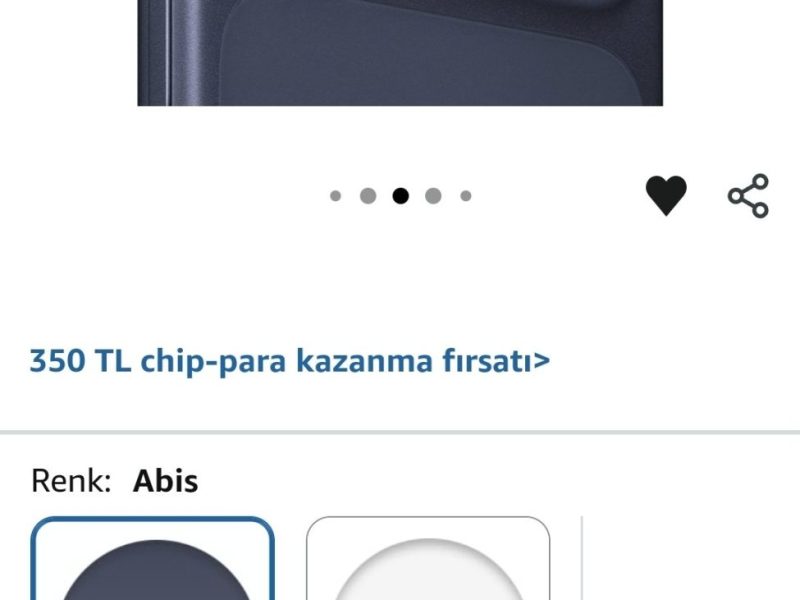 Apple iPhone 17 Pro 1 TB: 120 Hz’e kadar ProMotion teknolojisine sahip 6.3 inç ekran – 126.999₺