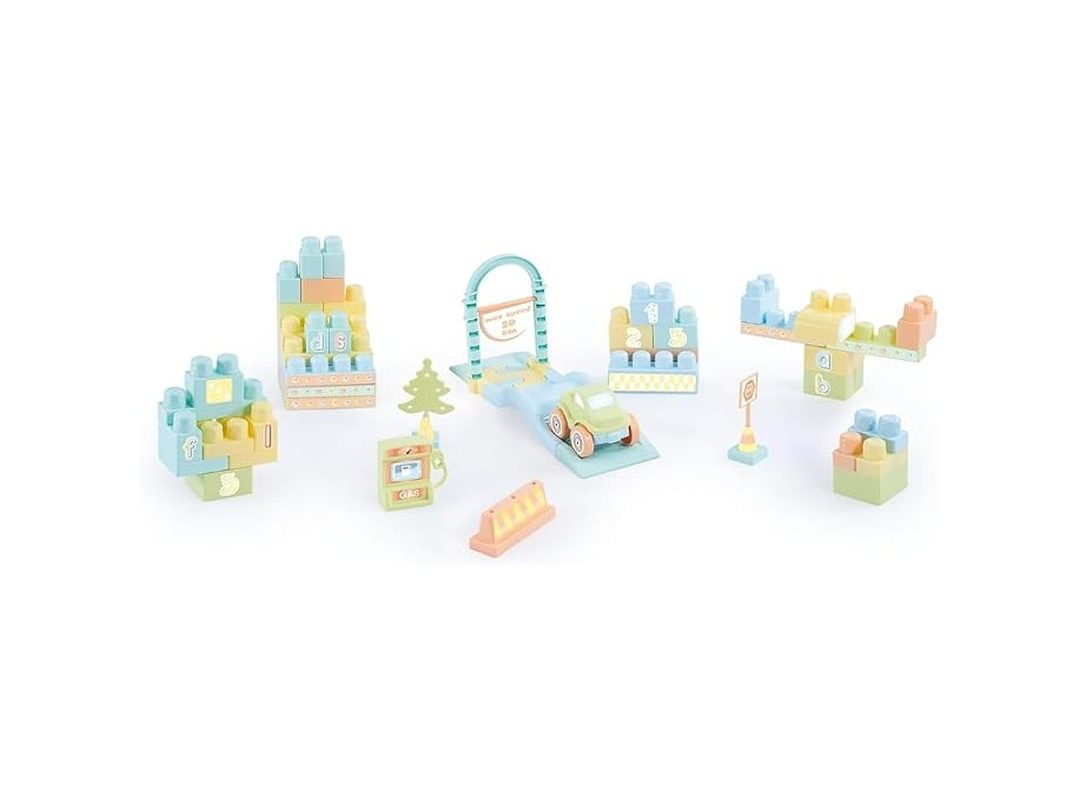 🛍️ Dolu Yol Ve Blok Set 50 Parça 5235