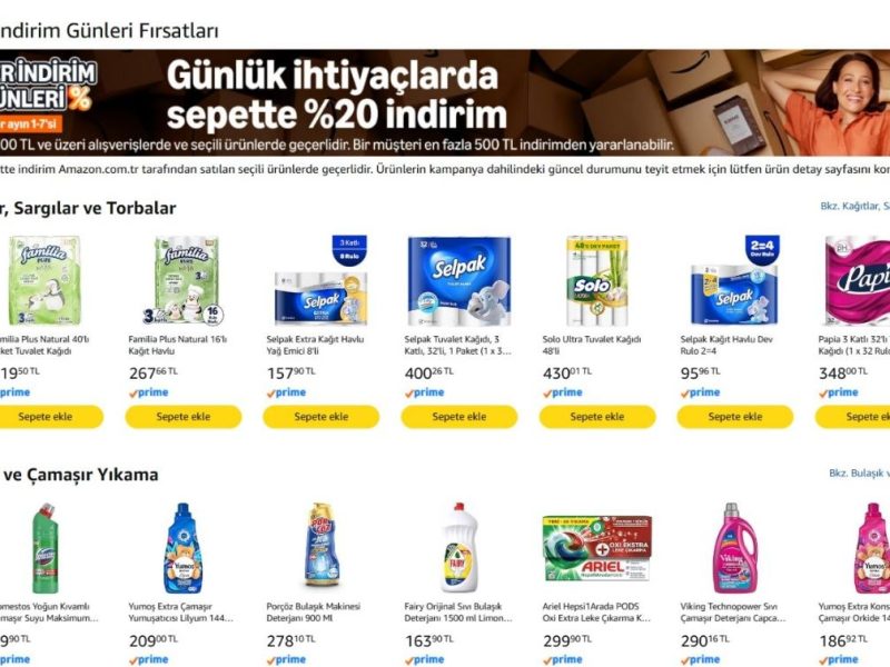 Satıcı amazon #işbirliği #reklam — %20 İndirim