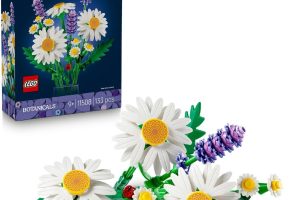 Lego Botanicals Papatyalar 11508-3 Büyük Papatya, 2 Küçük Papatya Dalı, 3 Lavanta Ve Yeşil Dallar İçeren Sevgililer Günü