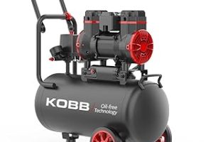 🛒 KOBB KBK25S 1.7HP 25Lt 8Bar Yağsız Sessiz Taşınabilir Hava Kompresörü — %10 İndirim