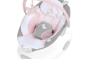 🛍️ Ingenuity RahatlatıcıAna Kucağı, Sesler ve Titreşimler, 0 6 Ay, 9 kg’ya Kadar   Flora the Unicorn (Pembe)