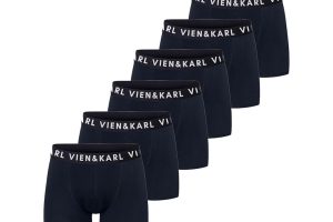 🛍️ VIEN&KARL 6’lı Premium Kutu, Erkek Boxer, Pamuklu, Likralı, Erkek İç Çamaşırı Külot