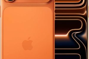 Apple iPhone 17 Pro Max 256 GB:ProMotion teknolojisine sahip 6.9 inç ekran, A19 Pro Çip, Bir iPhone’da Şimdiye Kadarki En İyi Pil Ömrü, Pro Fusion Kamera Sistemi, Center Stage Ön Kamera;Kozmik Turuncu