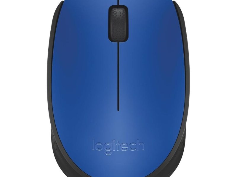 🛍️ Logitech M171 Kablosuz Mouse, PC, Mac, Dizüstü Bilgisayar için, 2,4 GHz, USB Mini Alıcılı, Optik İzleme, 12 Aylık Pil Ömrü, Sağ ve Sol Elle Kullanıma Uygun, Mavi