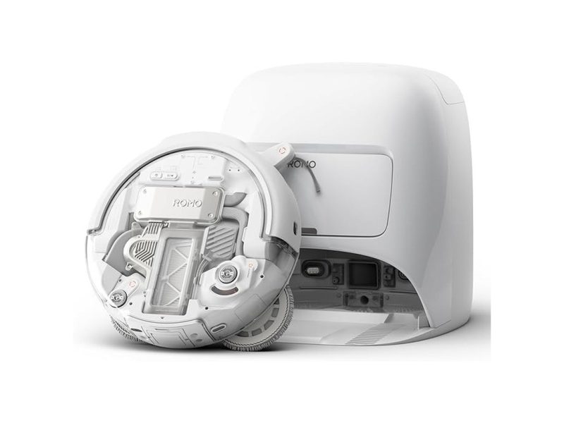 🛍️ DJI Romo A Robot Süpürge, Paspas Fonksiyonu, 25.000 Pa Emme Gücü, Drone Seviyesinde Engel Algılama, Dolaşmayı Önleyici Fırça, Kendi Temizleyen Şarj İstasyonu, 200 Gün Bakım Gerektirmeyen Kullanım