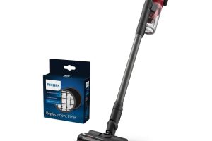 🛍️ Philips 6000 Serisi Kablosuz Dikey Süpürge, PowerCyclone 11 (XC6552/01) ve Philips Orijinal Yedek Filtre   Kablosuz Süpürge 6000, 7000 ve 8000 Serisi ile Uyumlu (XV1681/01)