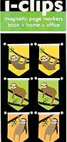Sloths i-Clips Magnetic Page Markers (Set of 8 Magnetic Bookmarks) — %29 İndirim | Amazon TR Fırsatı