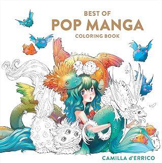 Best of Pop Manga Coloring Book — %20 İndirim | Amazon TR Fırsatı