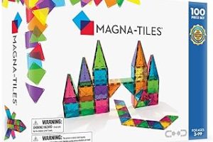 Magna-Tiles Magna Tiles 100 parçalı set Clear Colours, farklı, manyetik 3D yapı taşları, net renklerde, eğlenceli öğrenmeyi teşvik eder, Moose Toys çok renkli — %30 İndirim | Amazon TR Fırsatı