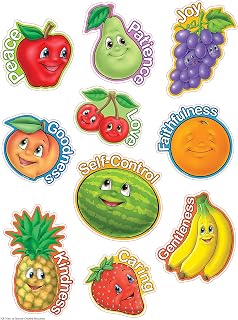 Teacher Created Resources Islah kaynaklarınızdan Fruit of the Spirit Akzente paket (7066)
