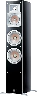 Yamaha NS 555 stand Hoparlör Sistemi (3-yollu bas refleks, Waveguidehorn, 100 W) Klavierlackschwarz