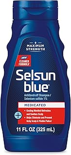 Selsun Blue Maksimum Güçlü Mentollü Kepek Şampuanı 325Ml