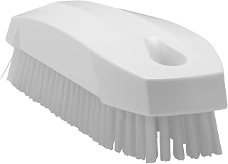 (6440, Beyaz) - Vikan 64405 Tırnak Fırçası, Polyester, 2,5 cm - 2,5 cm x 10 cm - 1,3 cm, Beyaz