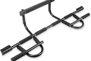 ProsourceFit Multi-Grip Lite Pull Up/Chin Up Bar, Heavy Duty Doorway Upper Body Workout Bar for Home Gyms 24”-32” (ps-1240-cu-basic), Black — %45 İndirim | Amazon TR Fırsatı