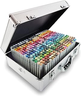 Copic Sketch Marker Seti (Metal Çantalı 358 renk)