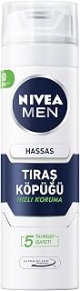 NIVEA MEN Erkek Hassas Tıraş Köpüğü 200 ml, Hassas Ciltlere Özel Hızlı Koruma, Yanma Karşıtı, Alkolsüz Formül — %33 İndirim | Amazon TR Fırsatı