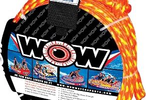 Wow World of Watersports, çekme halatları, yüzen köpük şamandıralar, minimum esneme — %53 İndirim | Amazon TR Fırsatı