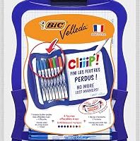 BIC 967444 Velleda Cliiip Set Beyaz Tahta (21 x 31 cm) Silecek; 8 Silinebilir Marker -10’lu Set, Çeşitli Renklerde — %25 İndirim | Amazon TR Fırsatı