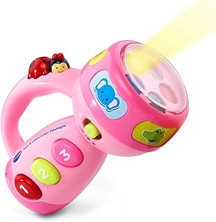 VTech Spin & Learn Color Flashlight - Pink by VTech (İngilizce Kılavuzu)