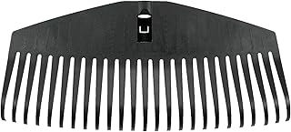 Fiskars Tırmık Başlığı, 25 diş, Fiskars Solid sapıyla birleştirilebilir, Genişlik: 51,1 cm, Plastik dişler, Siyah, L, Solid, 1014915