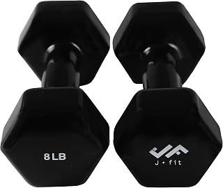 J-FIT 2 lbs vinil dambıl, 1 çift
