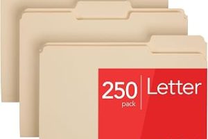 Pendaflex Dosya klasörü, mektup boyutu, 1/3 kesim, Manila, kutu başına 250 adet (752250) — %33 İndirim | Amazon TR Fırsatı