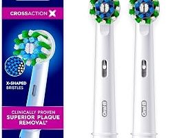 Oral-B CrossAction Elektrikli Diş Fırçası Yedek Fırça Başlıkları Dolum, 2 ct (Ambalaj değişebilir) — %53 İndirim | Amazon TR Fırsatı