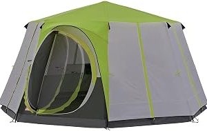 Coleman Büyük pencereli Octagon, 360° çepeçevre bakış, sağlam çelik çubuk konstrüksiyonu, tamamen entegre zemin brandası, kolay kurulum,%100 su geçirmez — %34 İndirim | Amazon TR Fırsatı