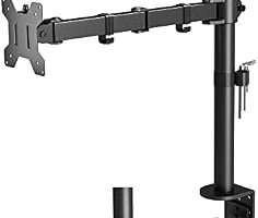 BONTEC 13-32 İnç Yüksekliği Ayarlanabilir Tekli Monitör Kolu, 10 kg’a Kadar, VESA 75×75/100×100 — %21 İndirim | Amazon TR Fırsatı
