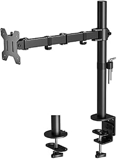 BONTEC 13-32 İnç Yüksekliği Ayarlanabilir Tekli Monitör Kolu, 10 kg’a Kadar, VESA 75x75/100x100