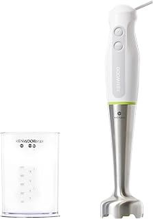 Kenwood Triblade System El Blender Seti HDP106WG - 600 Watt, Paslanmaz Çelik 220v 240 volt 50hz, Plastik Gövde, Patentli Triblade Teknolojisi, Tek Hız, Artı Turbo, 500 ml Kapasite