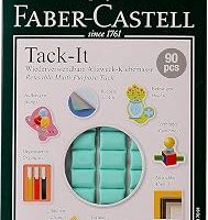 Faber-Castell Tack-it Yeşil, 50 gr, 90 Parça, Yeniden Kullanılabilir Hamur Yapıştırıcı, Sökülebilir ve İz Bırakmaz — %33 İndirim | Amazon TR Fırsatı