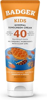 Badger Clear Zinc Çocuk Güneş Kremi SPF40 87 ml