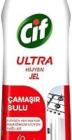 Cif Ultra Hijyen Jel Yüzey Temizleyici Çamaşır Sulu Katkılı Leke Çıkarıcı Yağ Çözücü 750 ml — %31 İndirim | Amazon TR Fırsatı