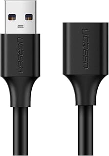 Ugreen USB Uzatma Kablosu 50 Cm, Siyah