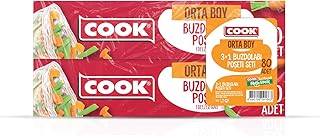 COOK Hediyeli 3+1 Orta Boy Buzdolabı Poşeti