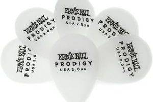 Ernie Ball 2.0Mm Teardrop Prodigy Seçtikleri 6’Lı Paket Beyaz — %51 İndirim | Amazon TR Fırsatı