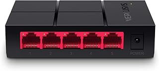 Mercusys MS105G, 5-Port 10/100/1,000 Mbps Masaüstü Switch