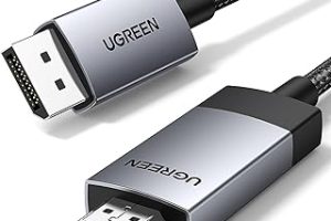 UGREEN 4K@60Hz DisplayPort HDMI Kablosu Tek Yönlü DP 1.2 – HDMI 2.0 Kablosu HDR Aktif Alüminyum Örgülü DP’den HDMI’ya Dönüştürücü Çoklu Ekran için Monitör, Projektör, Dell, Lenovo (1M) ile Uyumlu — %24 İndirim | Amazon TR Fırsatı